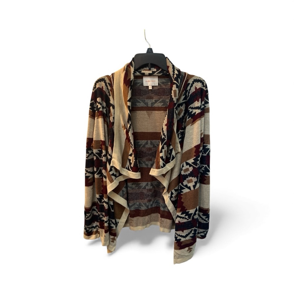 Under Skies Southwestern Drape Cardigan - Picture 3 of 5